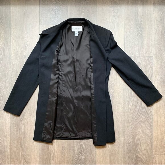 Holt Renfrew Women’s Blazer Jacket Collar Button Down Wool Vintage 90s y2k 2000s - Picture 6 of 16